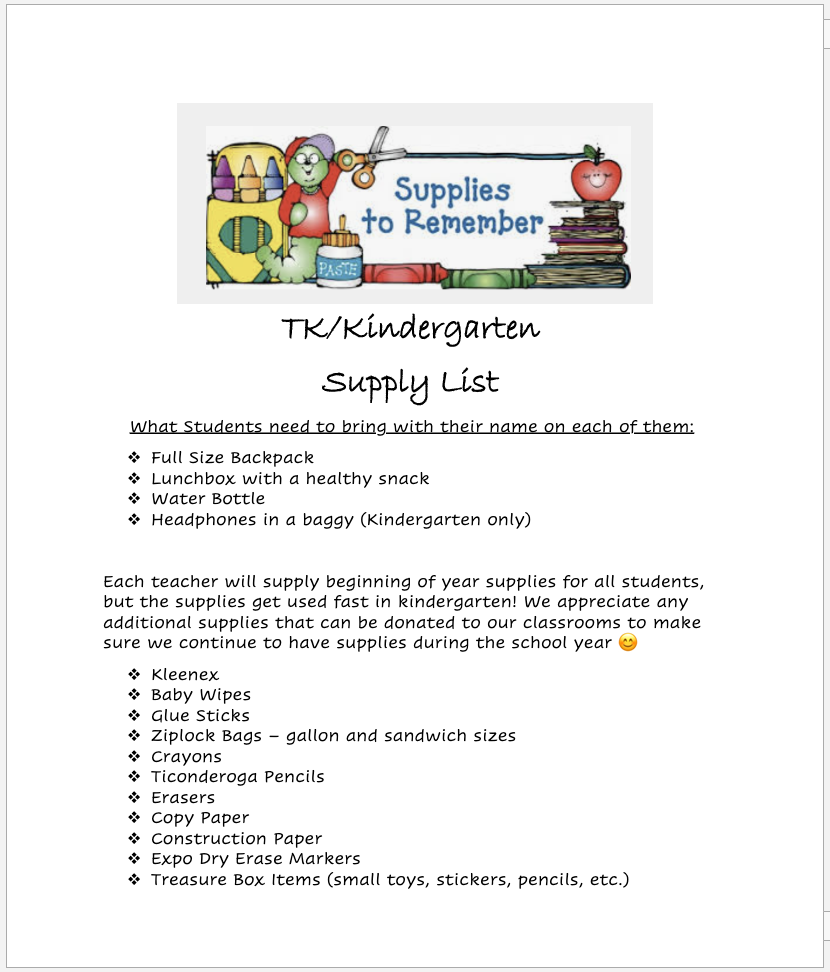 Kindergarten